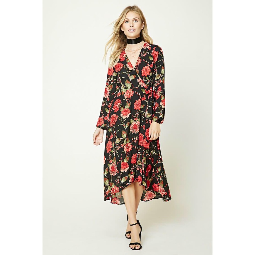 Forever 21 Maxi-Wrap dress